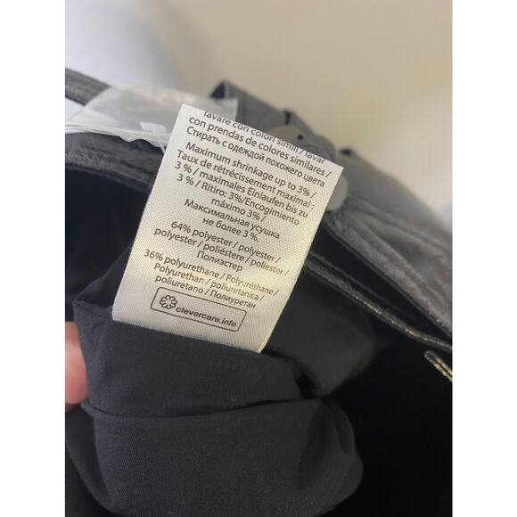 ROTATE BIRGER CHRISTENSEN Cropped Faux Leather Trousers - Picture 8 of 12